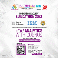 Faculty Development Program on Data analytics with Cognos 2023 Faculty Development Program Poster